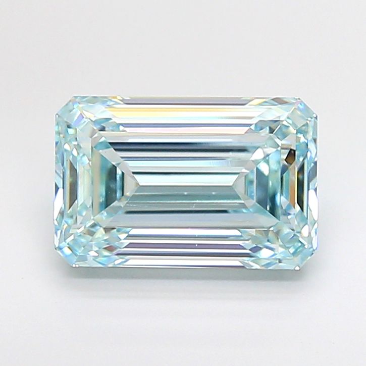 5.02 ct. emerald Lab Grown Diamond front image