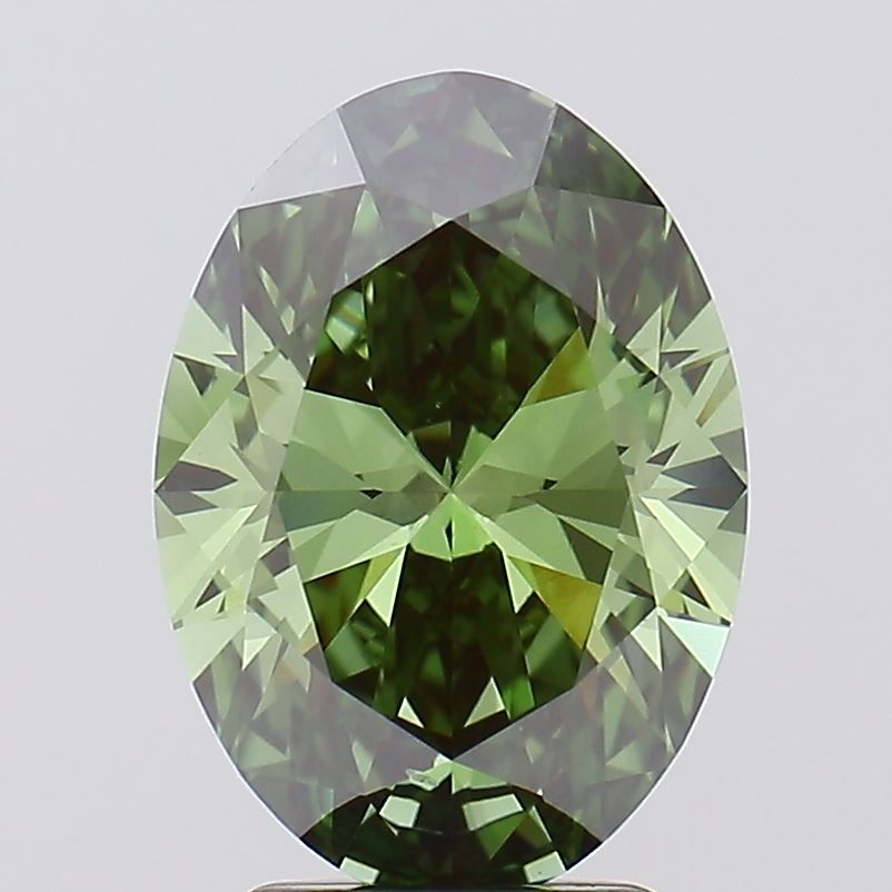 3.00 ct. oval Lab Grown Diamond front image