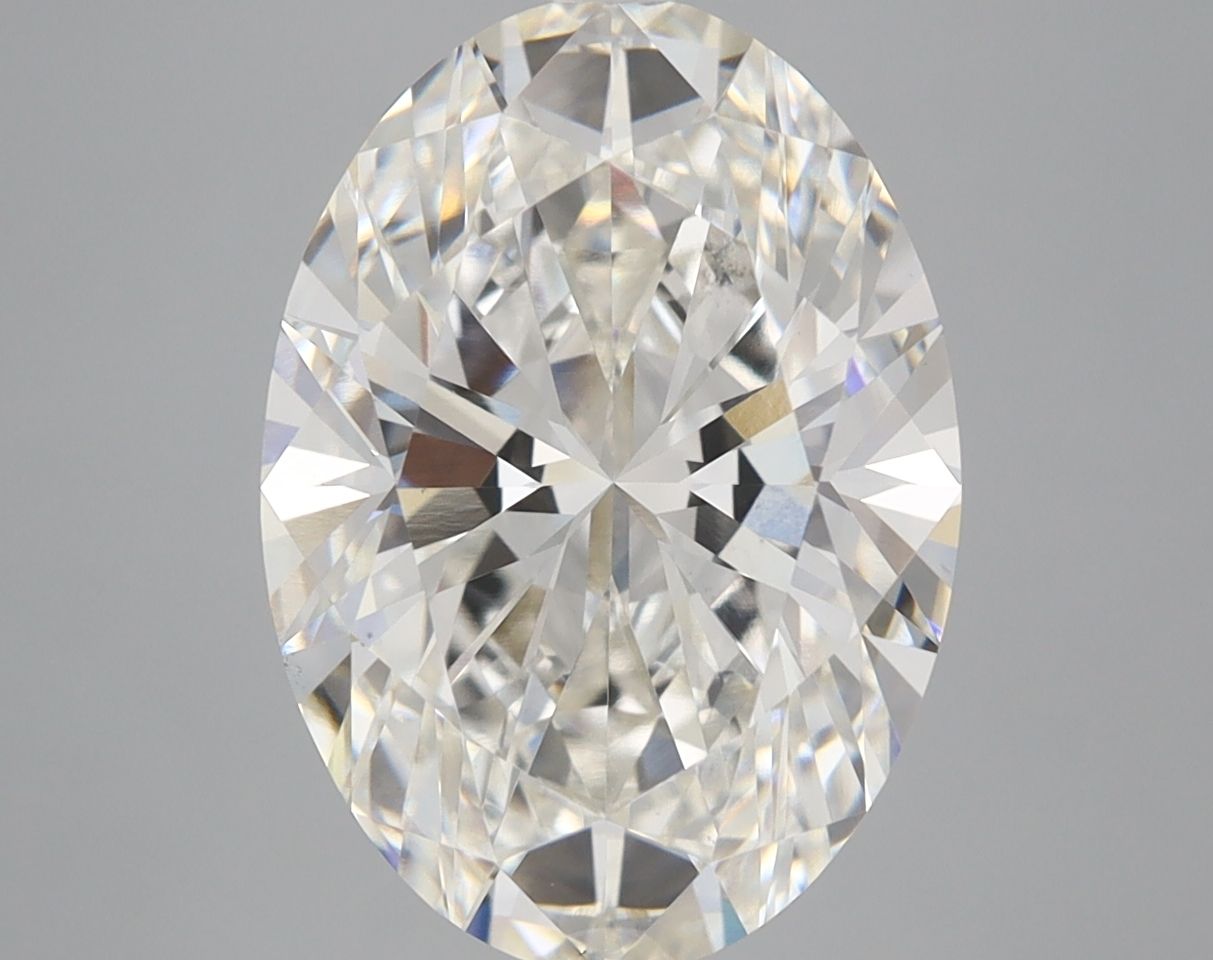 5.13 ct. oval Lab Grown Diamond front image