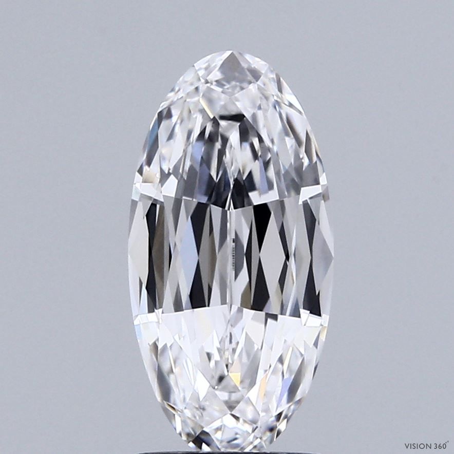 2.09 ct. oval Lab Grown Diamond front image
