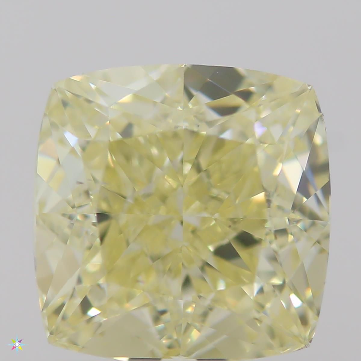 Diament 1.44 ct Fancy Light Yellow/VS2