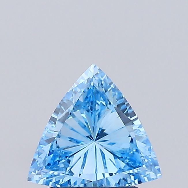 1.05 CT Fancy Vivid Blue TRIANGULAR