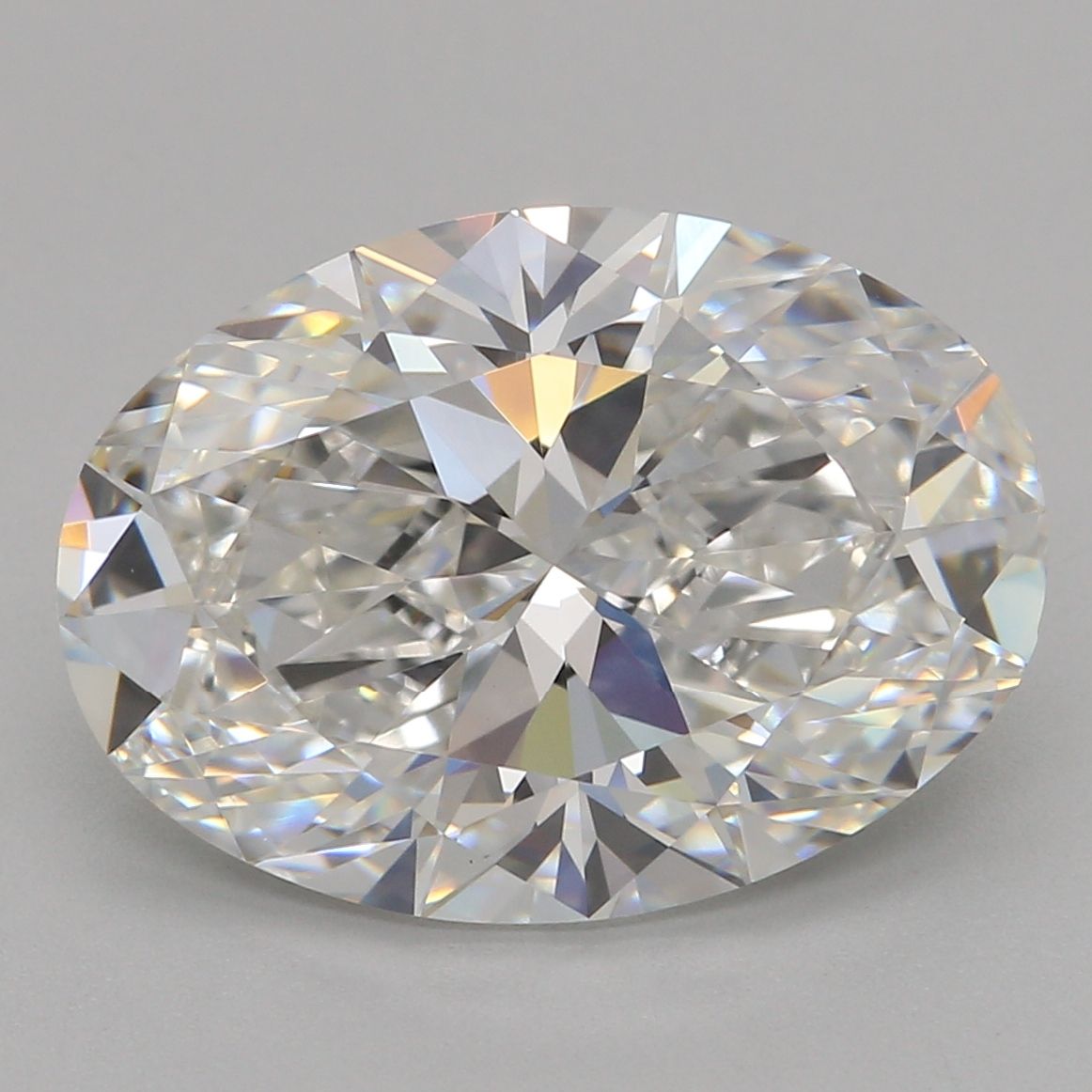 3.58 ct. oval Lab Grown Diamond front image
