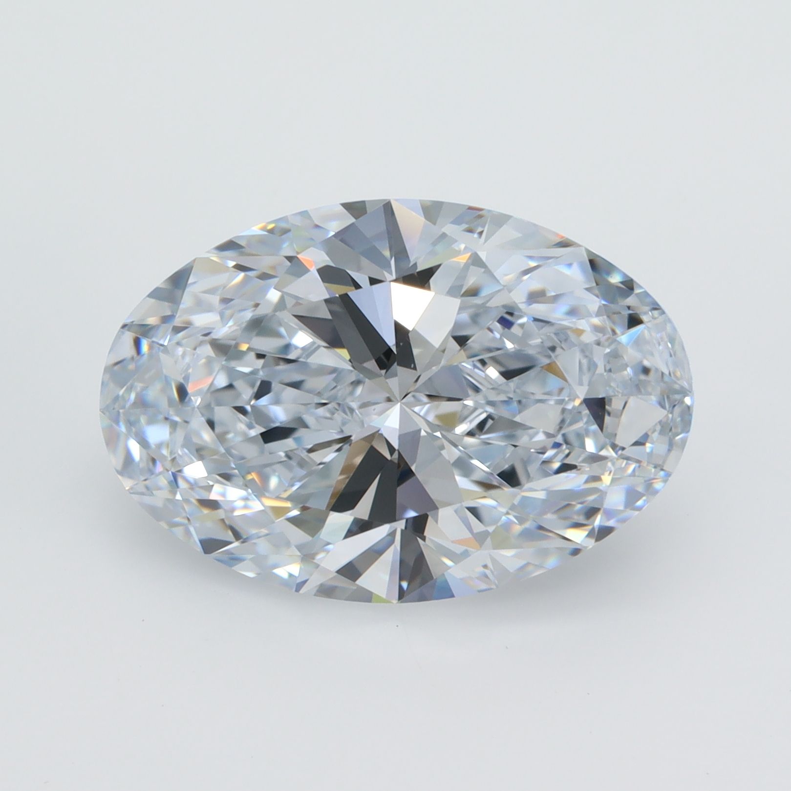 6.64 ct. oval Lab Grown Diamond front image