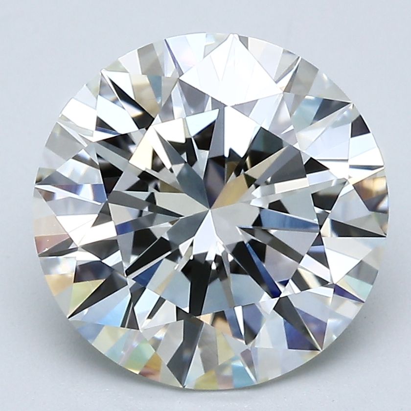 3.88 ct Round diamond