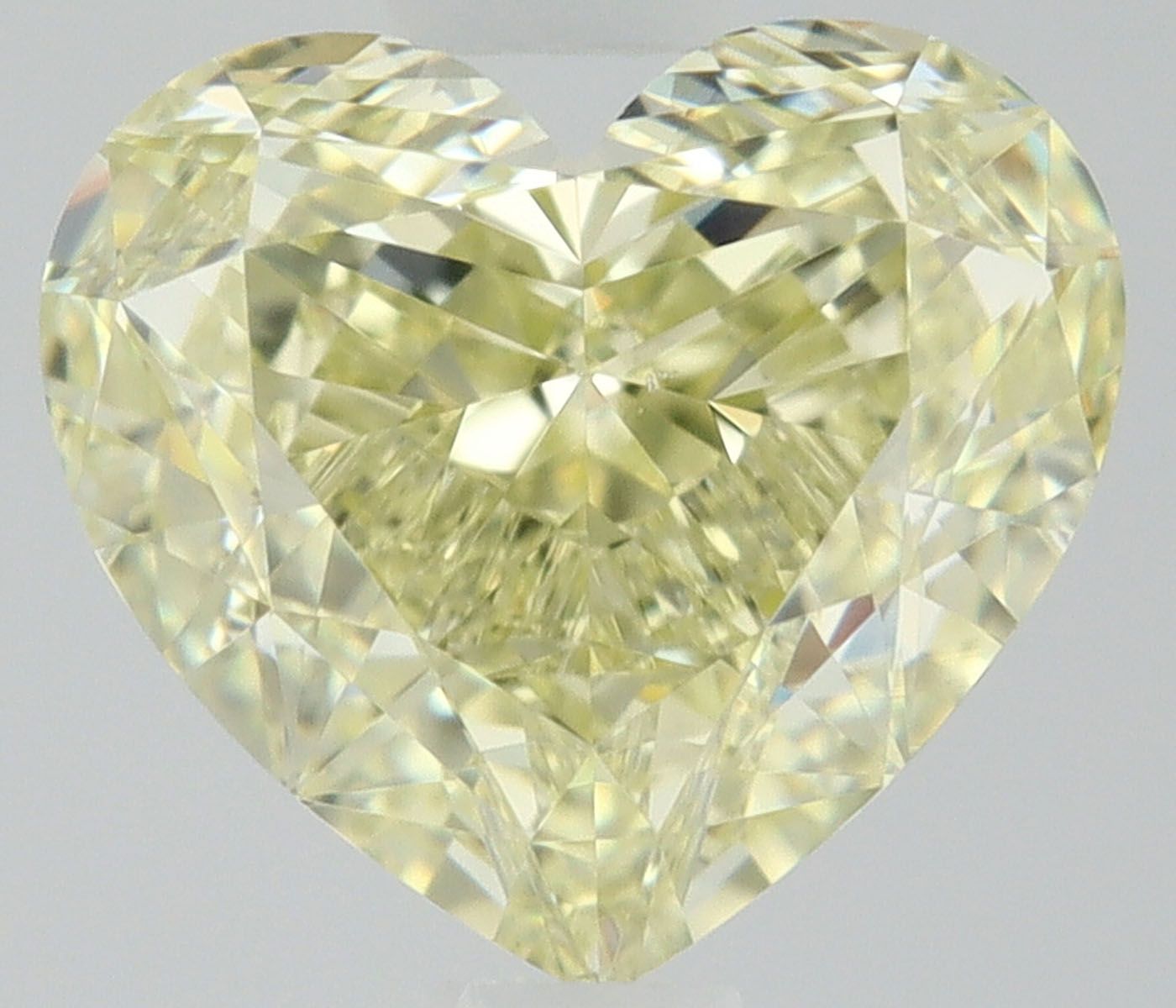 Diament 0.9 ct Fancy Light Yellow/VS1