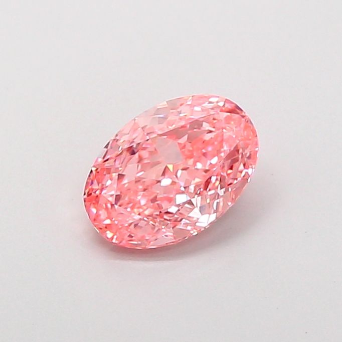 1.33 CT Fancy Vivid Pink OVAL