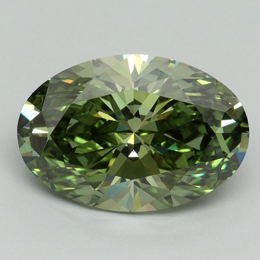 2.15 ct. oval Lab Grown Diamond front image
