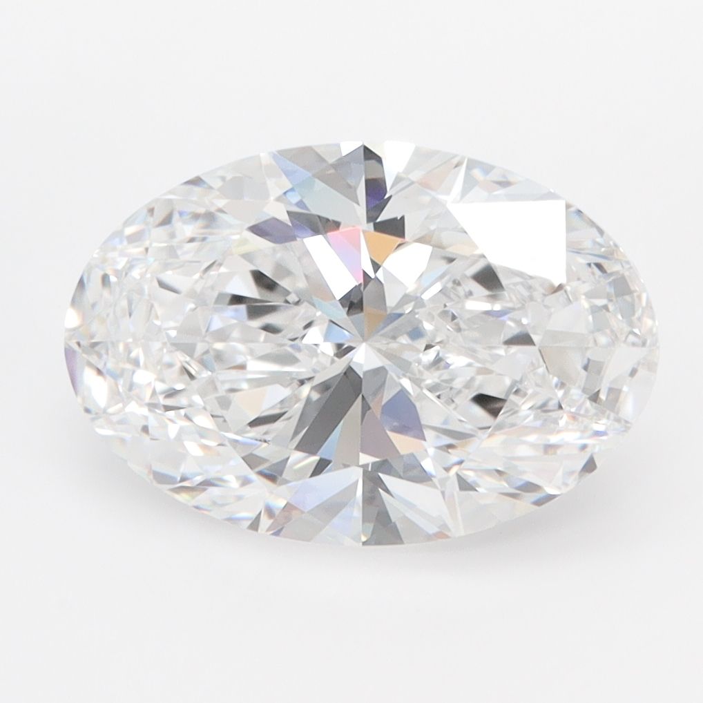 3.05 ct. oval Lab Grown Diamond front image