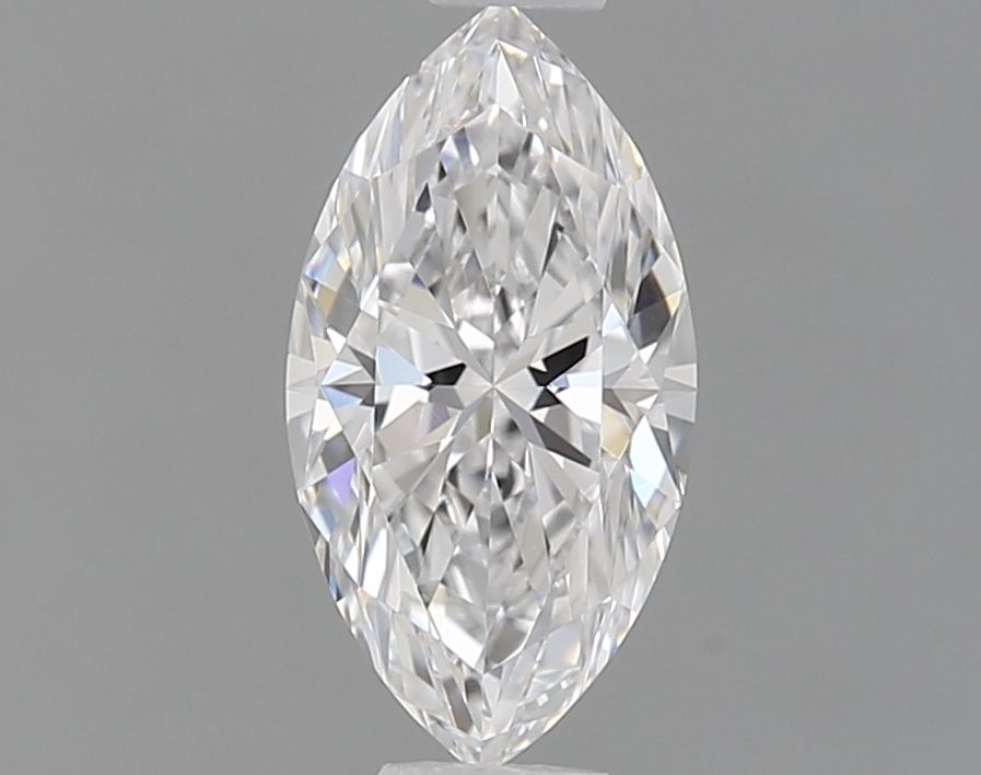 0.61 Carati D VVS2 Marquise Laboratorio Diamante