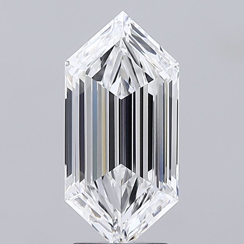 2.57 ct lab-grown Hexagonal Diamond