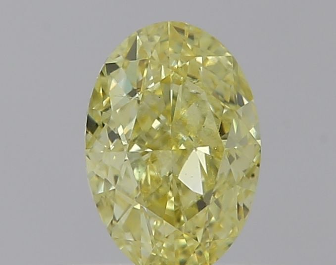 Diament 0.58 ct Fancy Intense Yellow/VS2