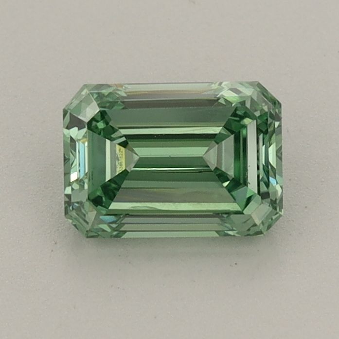 0.84 CT Fancy Vivid Green EMERALD
