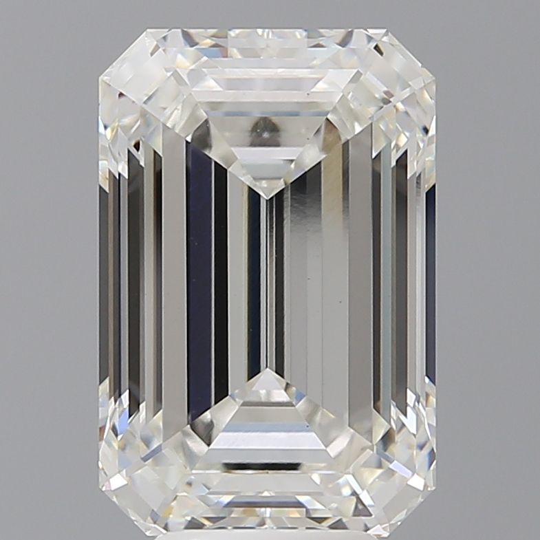 6.59 ct. emerald Lab Grown Diamond front image