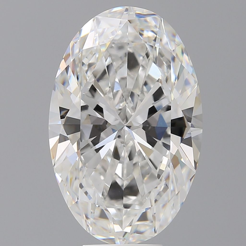 9.06 ct. oval Lab Grown Diamond front image