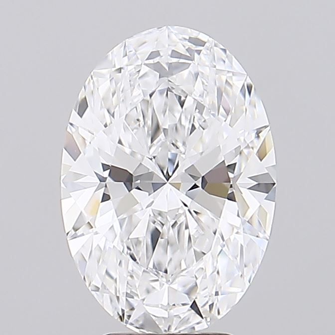 3.01 ct. oval Lab Grown Diamond front image