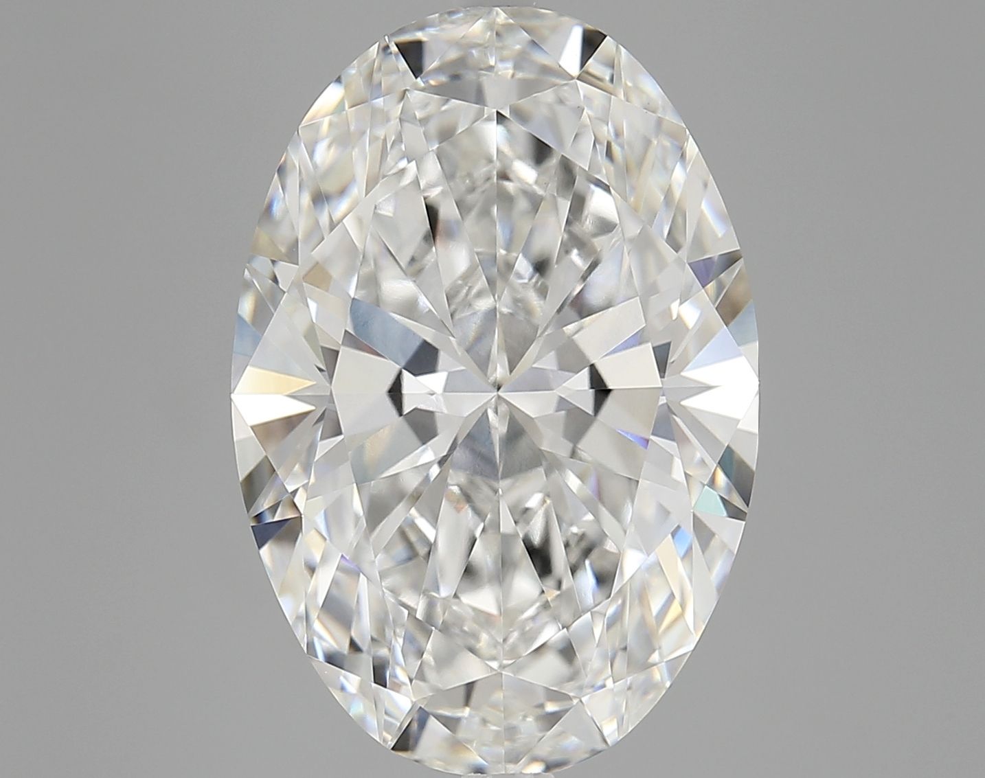 9.02 ct. oval Lab Grown Diamond front image