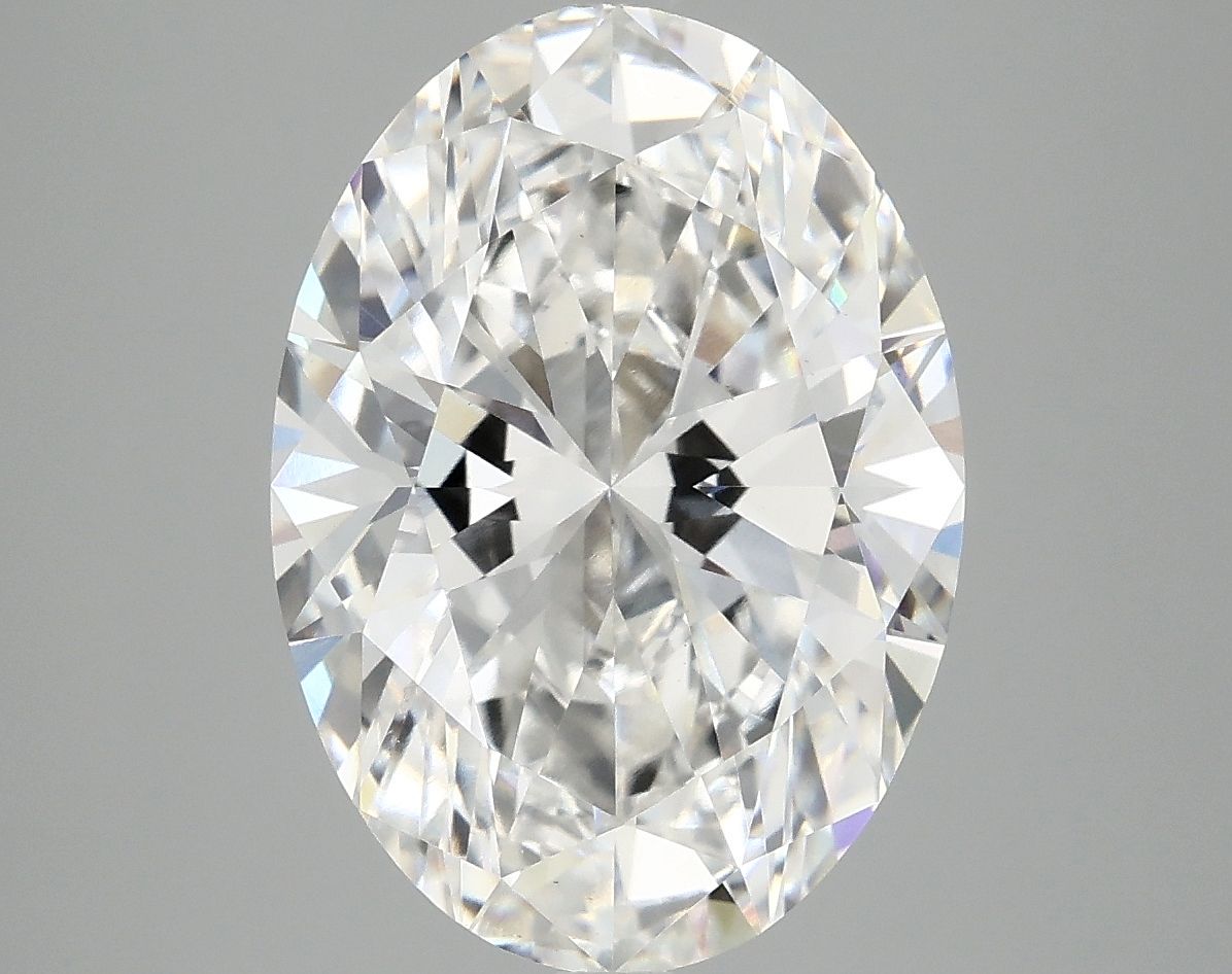 5.09 ct. oval Lab Grown Diamond front image