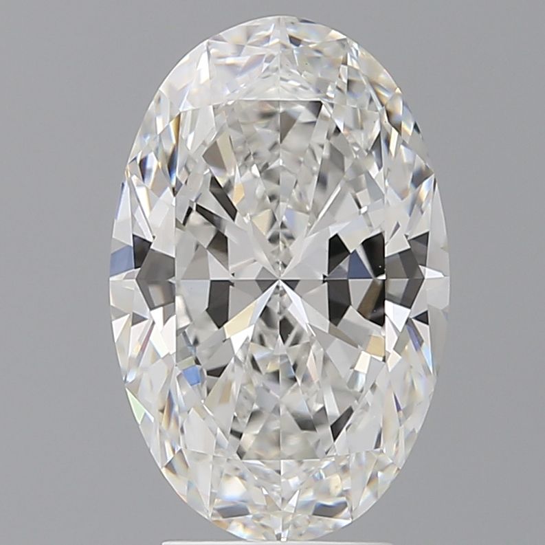 4.04 ct. oval Lab Grown Diamond front image