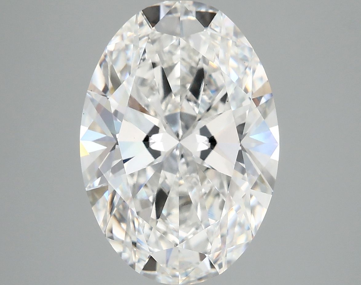 4.90 ct. oval Lab Grown Diamond front image