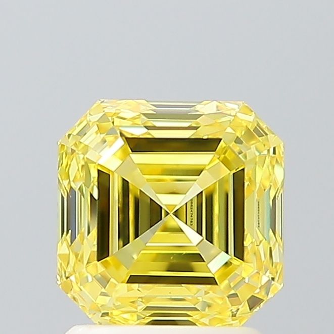 2.01 ct Square Emerald diamond