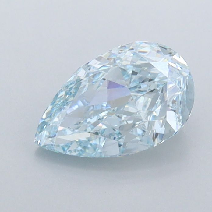 0.93 CT Fancy Intense Blue PEAR