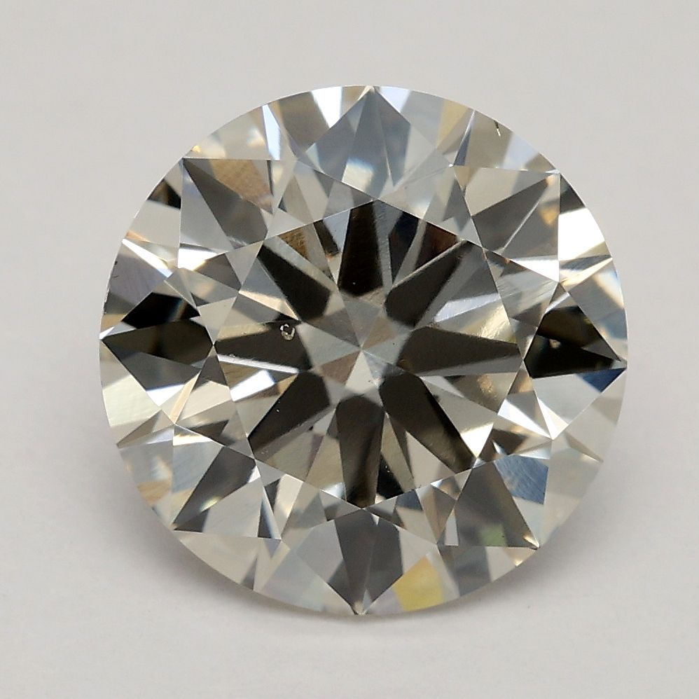 2.70 ct. round Lab Grown Diamond front image