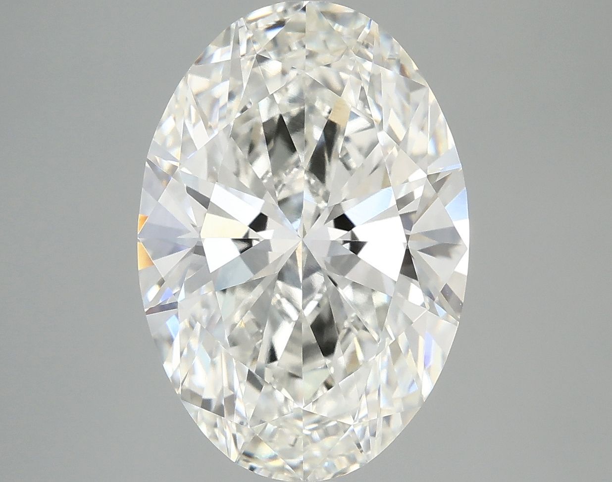 4.68 ct. oval Lab Grown Diamond front image