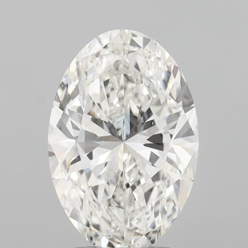 3.00 ct. oval Lab Grown Diamond front image