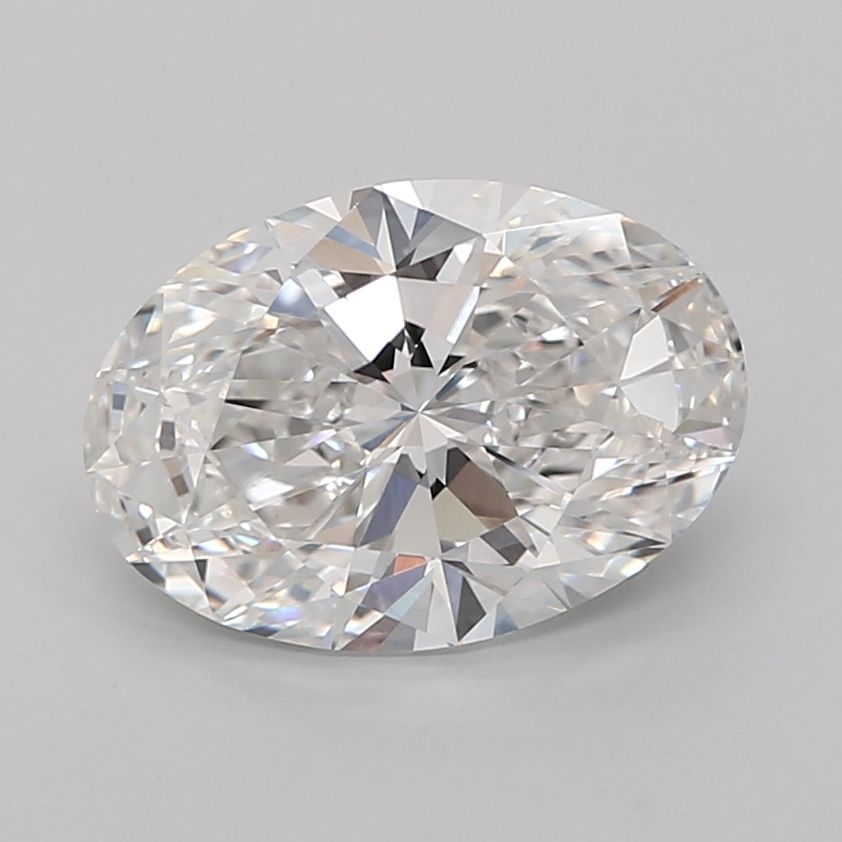 3.01 ct. oval Lab Grown Diamond front image