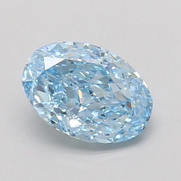 1.08 CT Fancy Vivid Blue OVAL