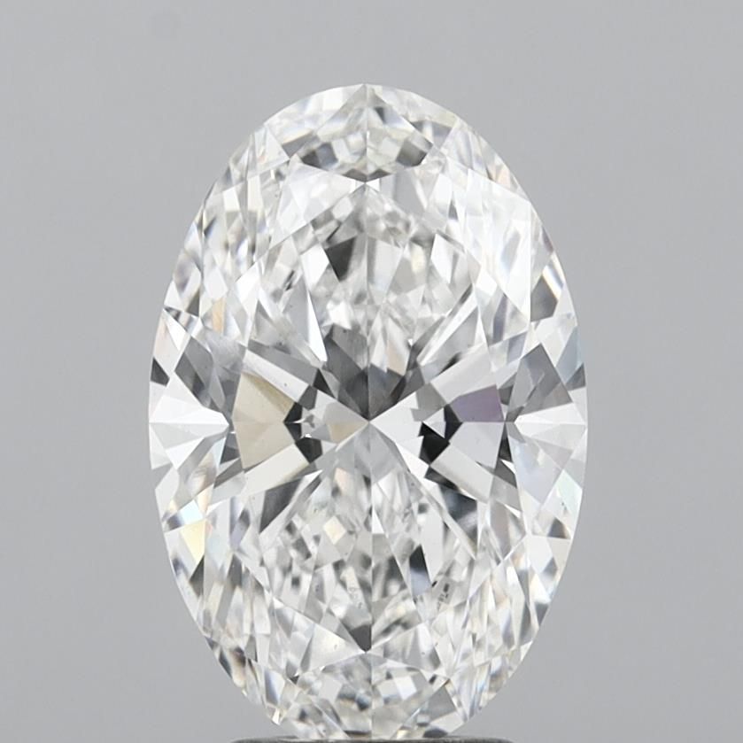 3.50 ct. oval Lab Grown Diamond front image