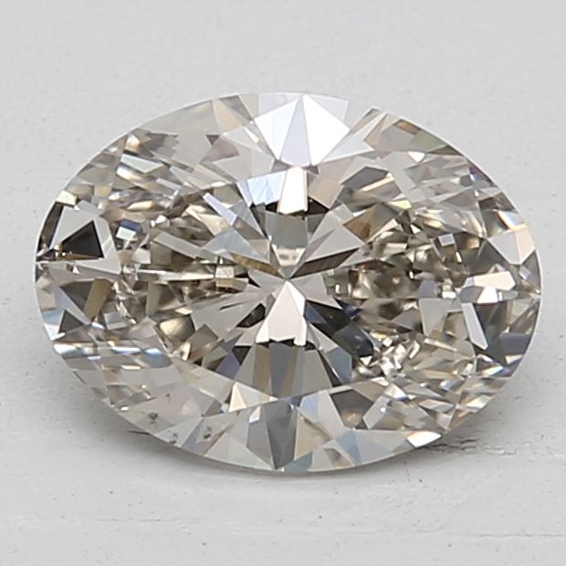 2.01 ct. oval Lab Grown Diamond front image