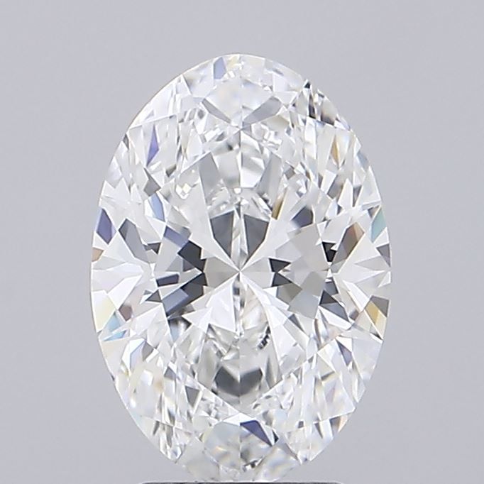 3.06 ct. oval Lab Grown Diamond front image