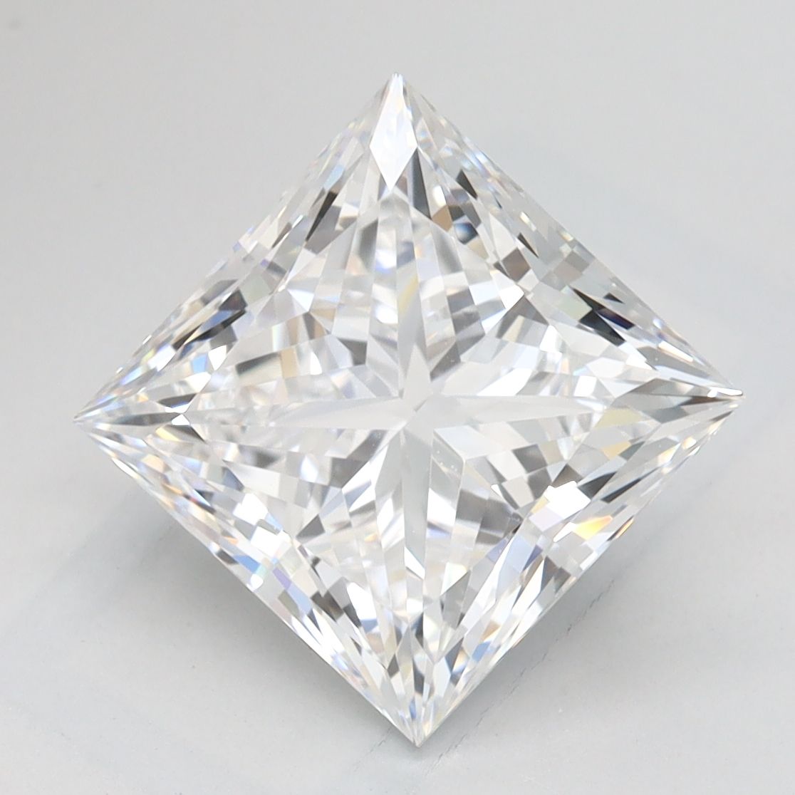 3.12 ct. princess Lab Grown Diamond front image