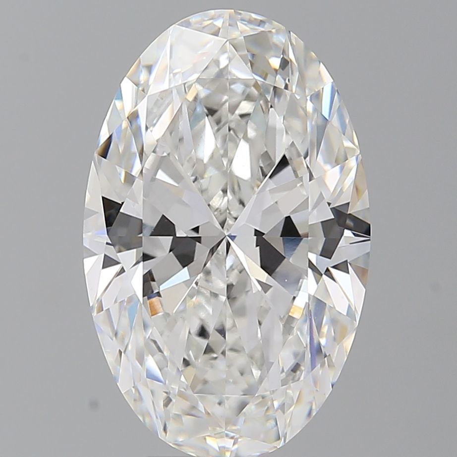 6.57 ct. oval Lab Grown Diamond front image