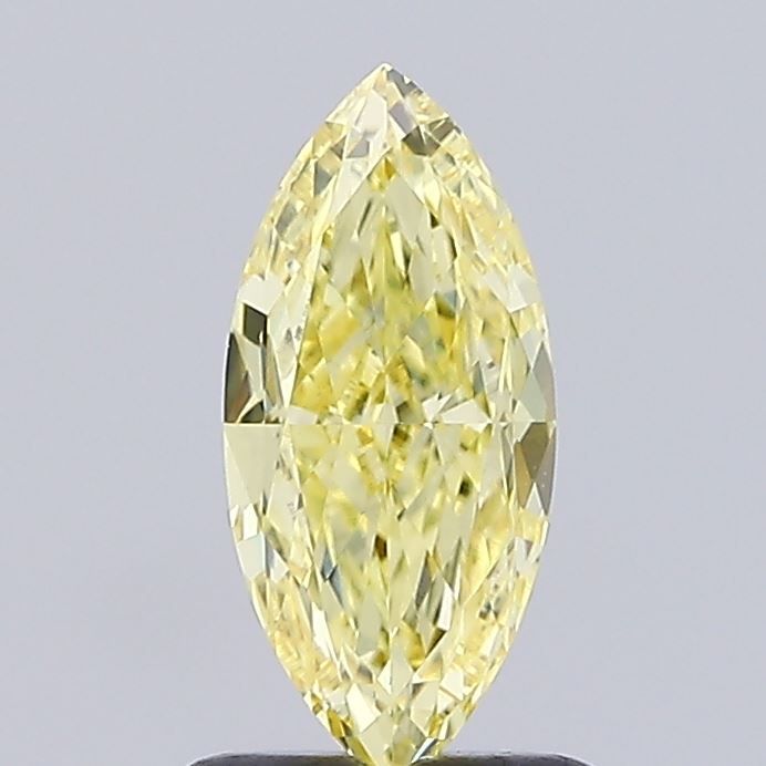 1.0 CT Fancy Intense Yellow MARQUISE