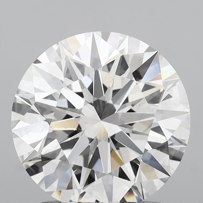 2.50 ct. round Lab Grown Diamond front image