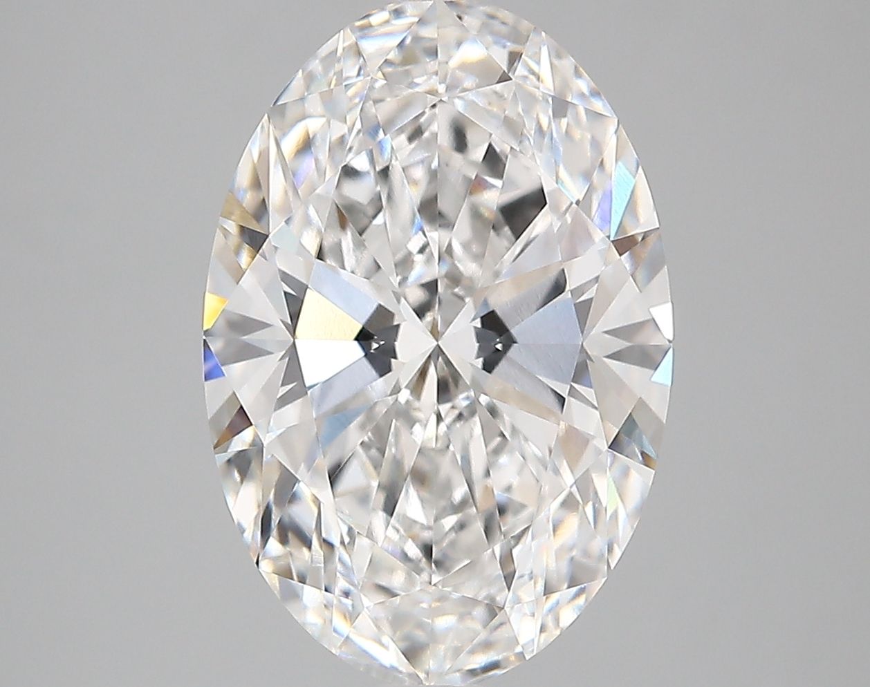 6.07 ct. oval Lab Grown Diamond front image
