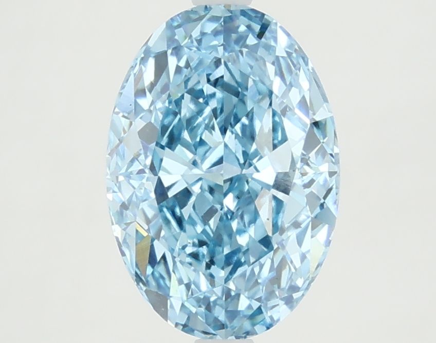 3.01 ct. oval Lab Grown Diamond front image