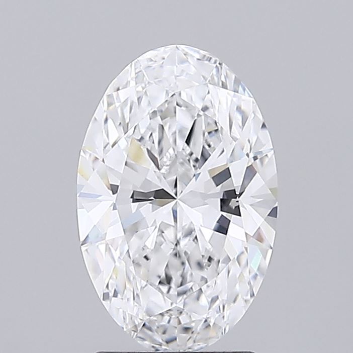2.01 ct. oval Lab Grown Diamond front image