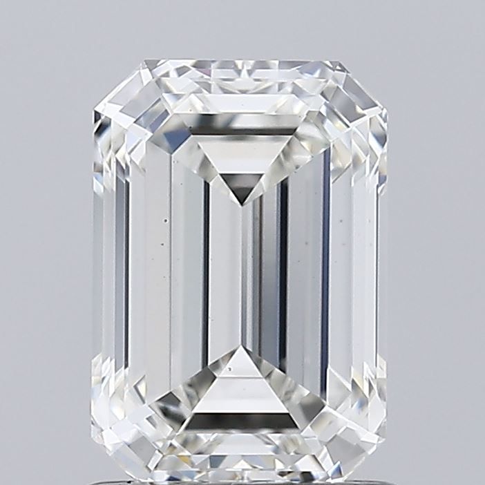 1.34 ct. emerald Lab Grown Diamond front image