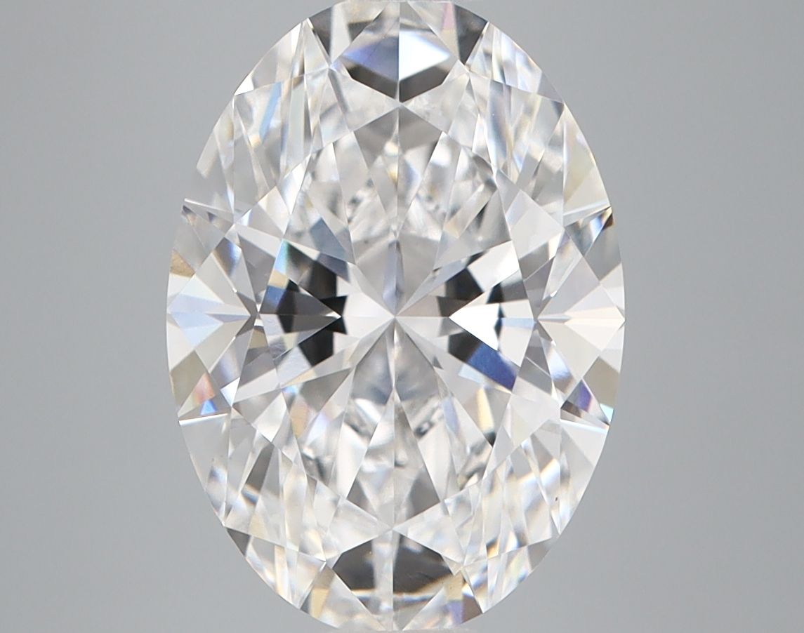 4.07 ct. oval Lab Grown Diamond front image