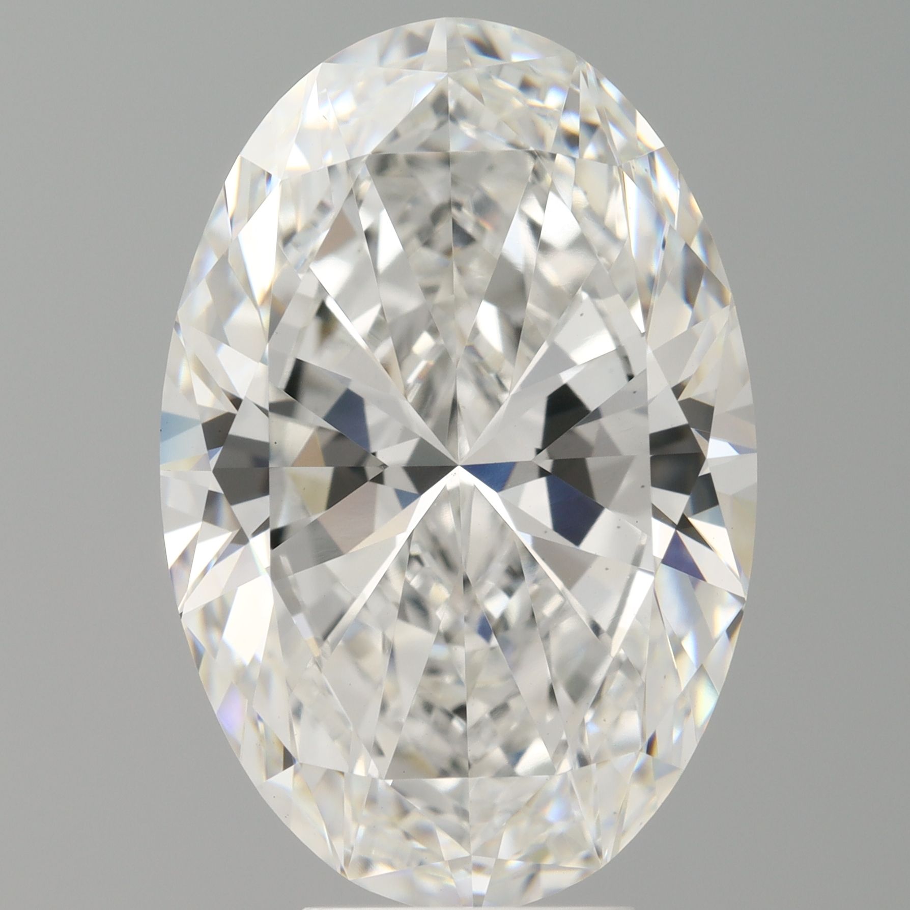 7.04 ct. oval Lab Grown Diamond front image