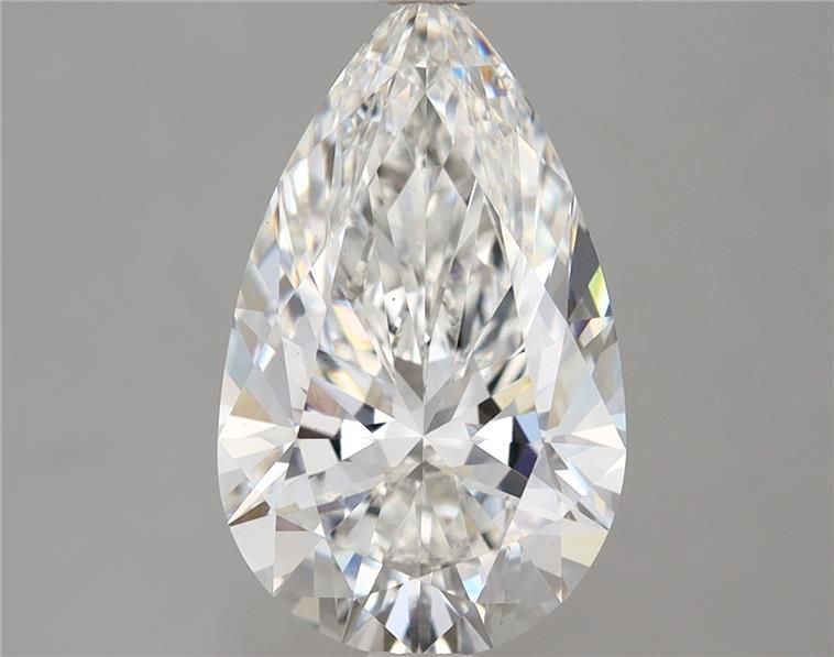 3.78 ct. pear Lab Grown Diamond front image