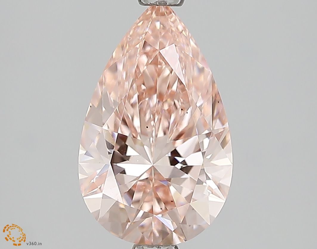 2.01 CT Fancy Intense Pink PEAR