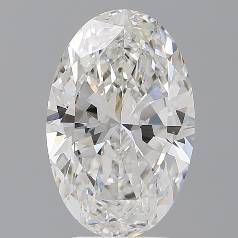 4.03 ct. oval Lab Grown Diamond front image
