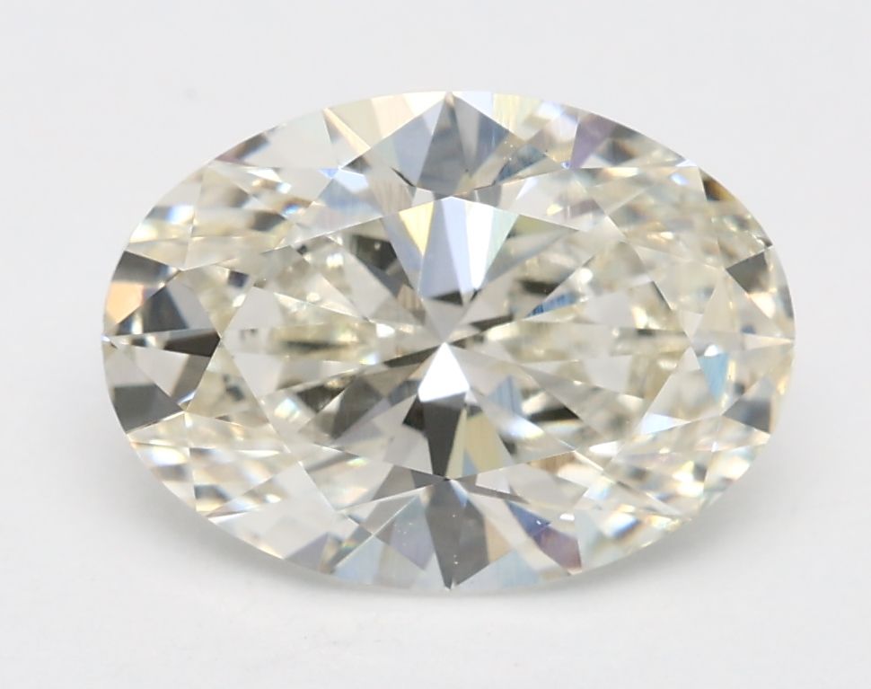 2.01 ct. oval Lab Grown Diamond front image