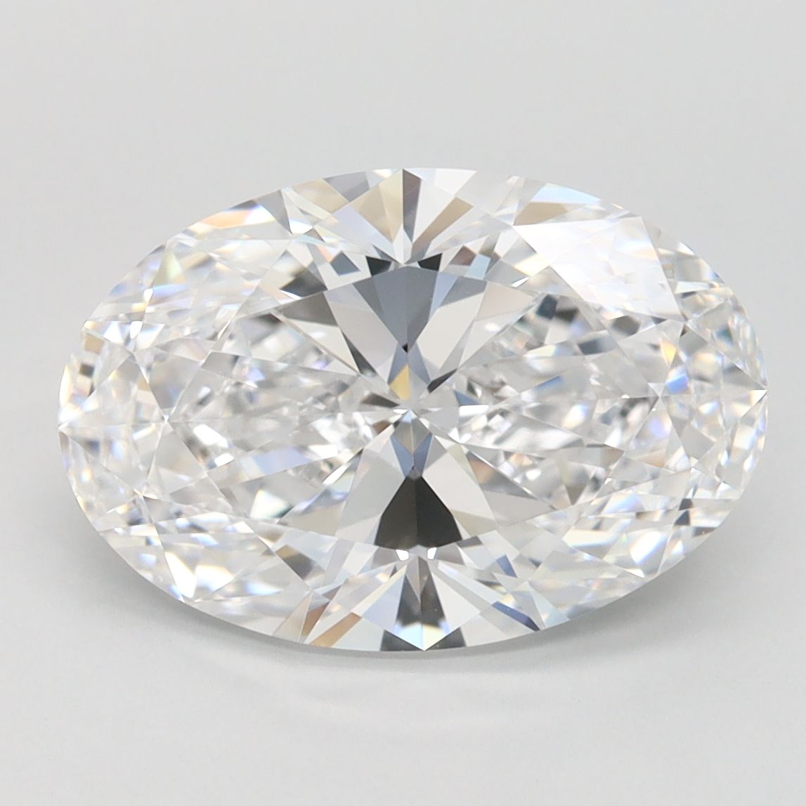 3.03 ct. oval Lab Grown Diamond front image