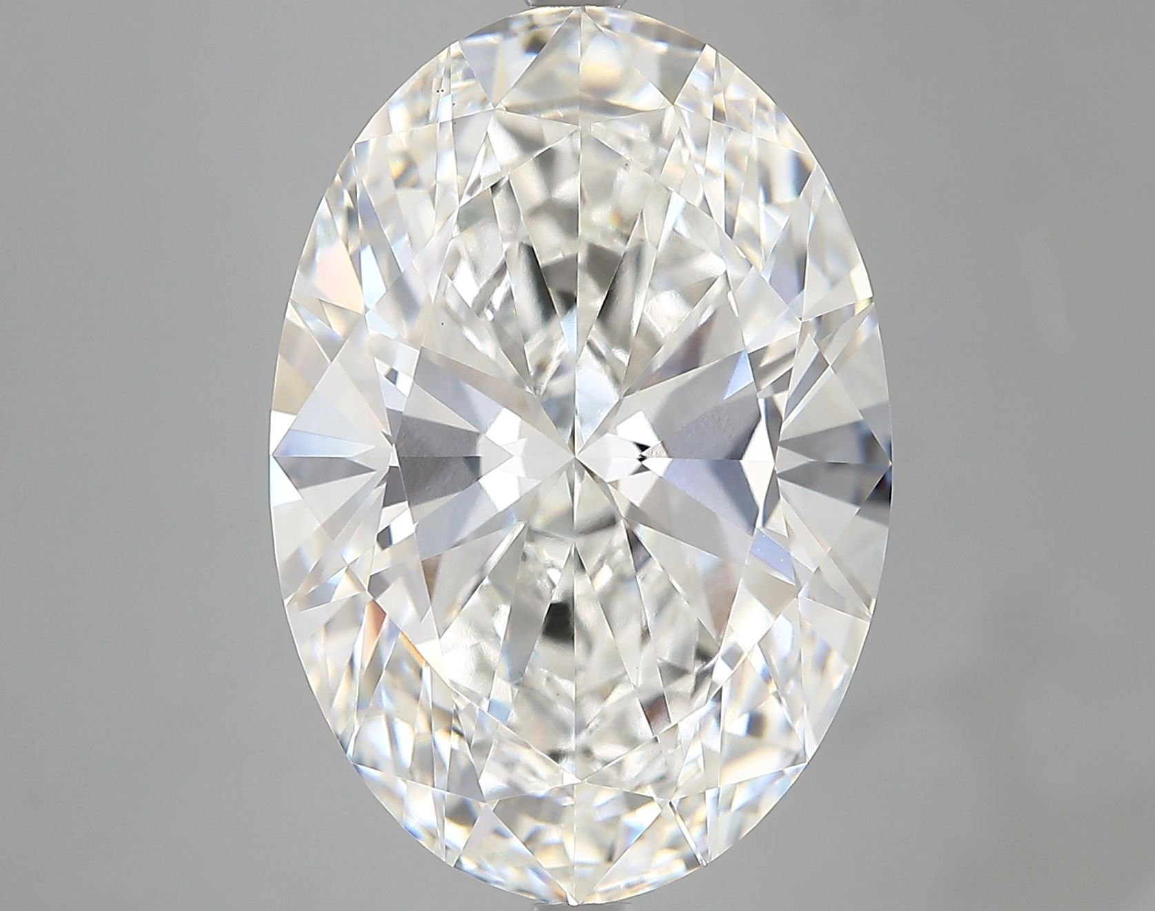 9.11 ct. oval Lab Grown Diamond front image